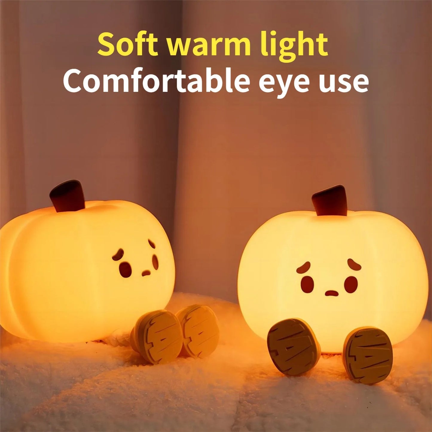 Halloween Pumpkin night light