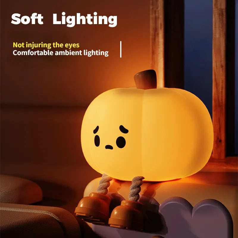 Halloween Pumpkin night light