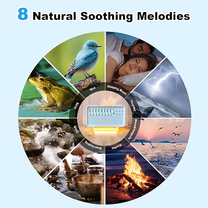 DeepSleep™ Bluetooth White Noise Machine & Aroma Diffuser